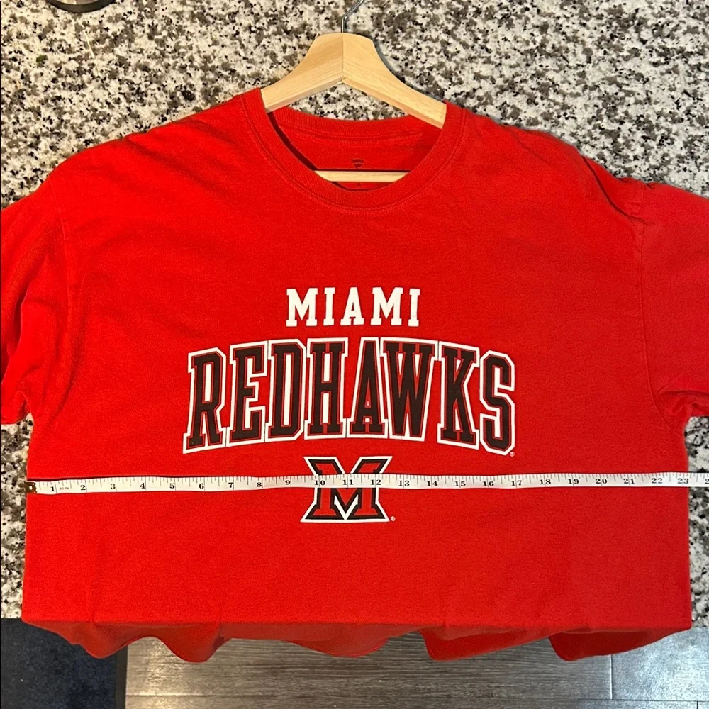 Miami Redhawks Red Long Sleeve Shirt - Picture 5 of 5
